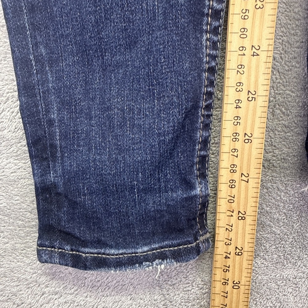 Silver Jeans Suki Super Skinny Mid Rise  Womens W24 H29 Dark Wash Stretch - Picture 9 of 10